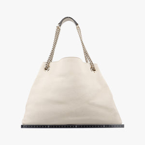 Secondhand Gucci Soho White Leather 308982 shoulderbag | stylenewstar