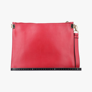 Secondhand VERSACE La Medusa Red Leather  shoulderbag | stylenewstar