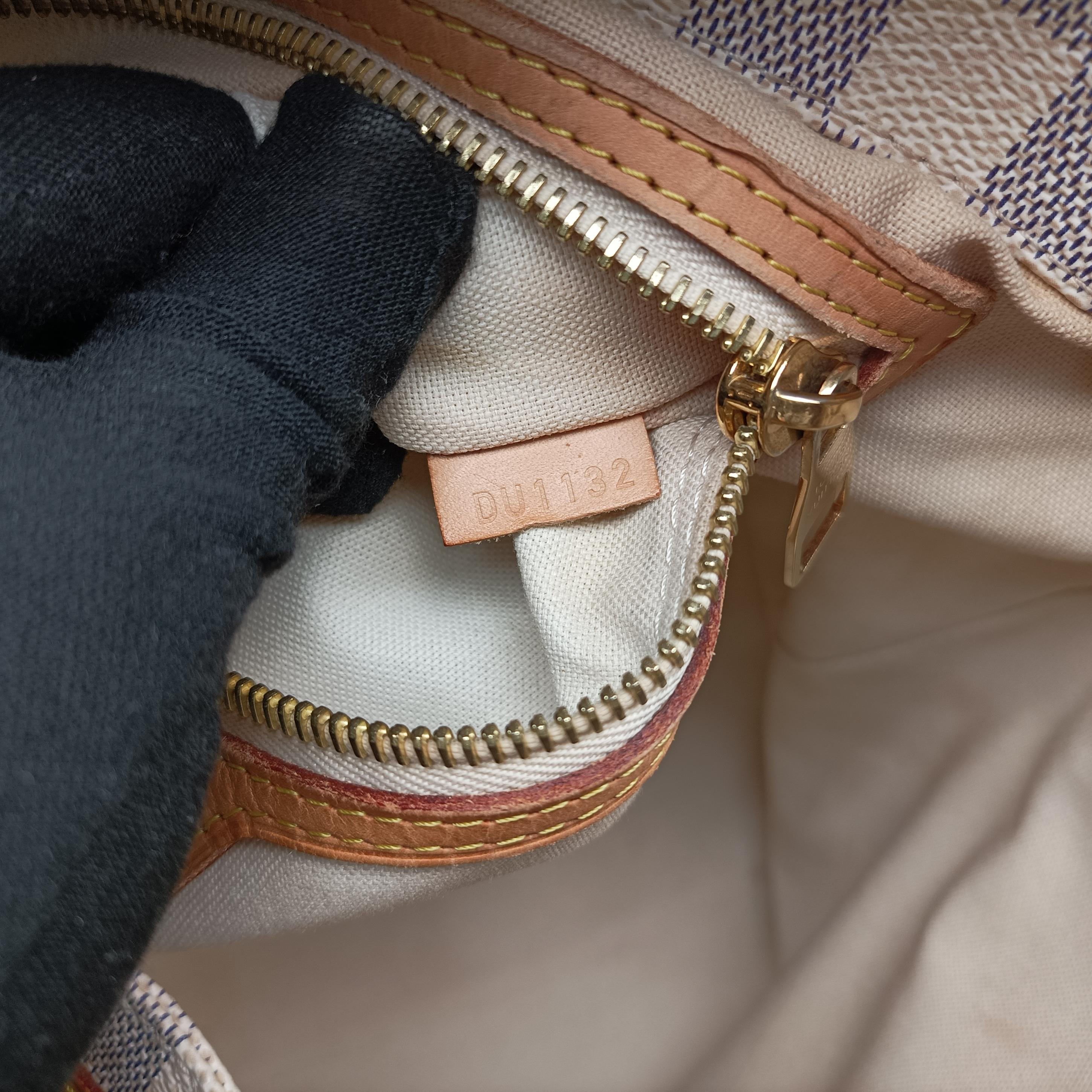 Secondhand Louis Vuitton Plein Soleil Cabas PM AZUR Damier Canvas N41179 shoulderbag | stylenewstar