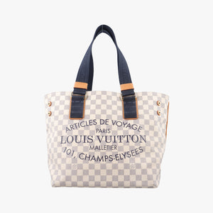 Secondhand Louis Vuitton Plein Soleil Cabas PM AZUR Damier Canvas N41179 shoulderbag | stylenewstar