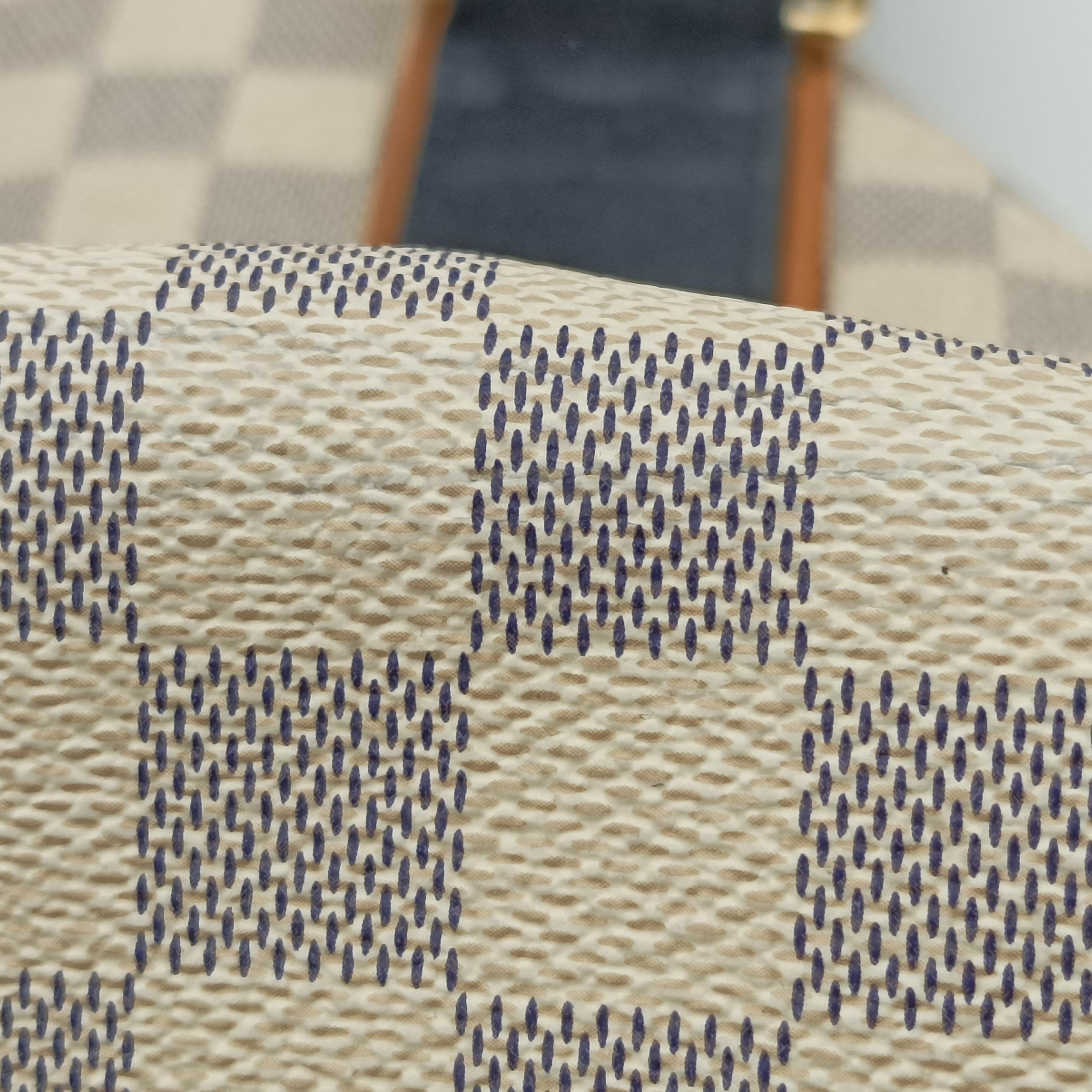 Secondhand Louis Vuitton Plein Soleil Cabas PM AZUR Damier Canvas N41179 shoulderbag | stylenewstar