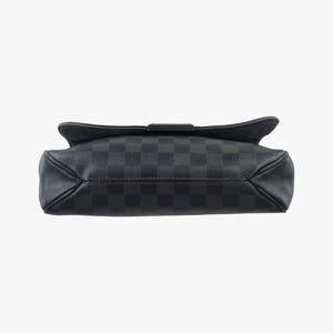 Pre-owned Louis Vuitton DANIEL MM Noir Damier GRAPHITE N41260 shoulderbag | stylenewstar