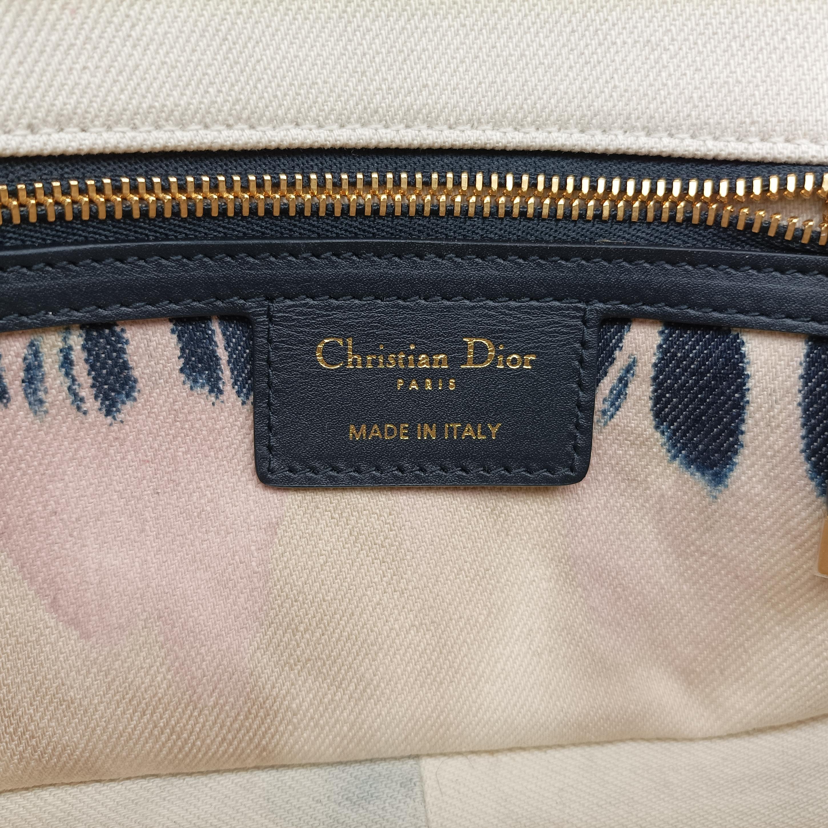 Pre-owned Christian Dior Dior Caro Small Multicolour Canvas  shoulderbag | stylenewstar