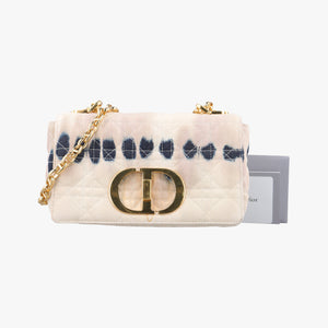 Pre-owned Christian Dior Dior Caro Small Multicolour Canvas  shoulderbag | stylenewstar
