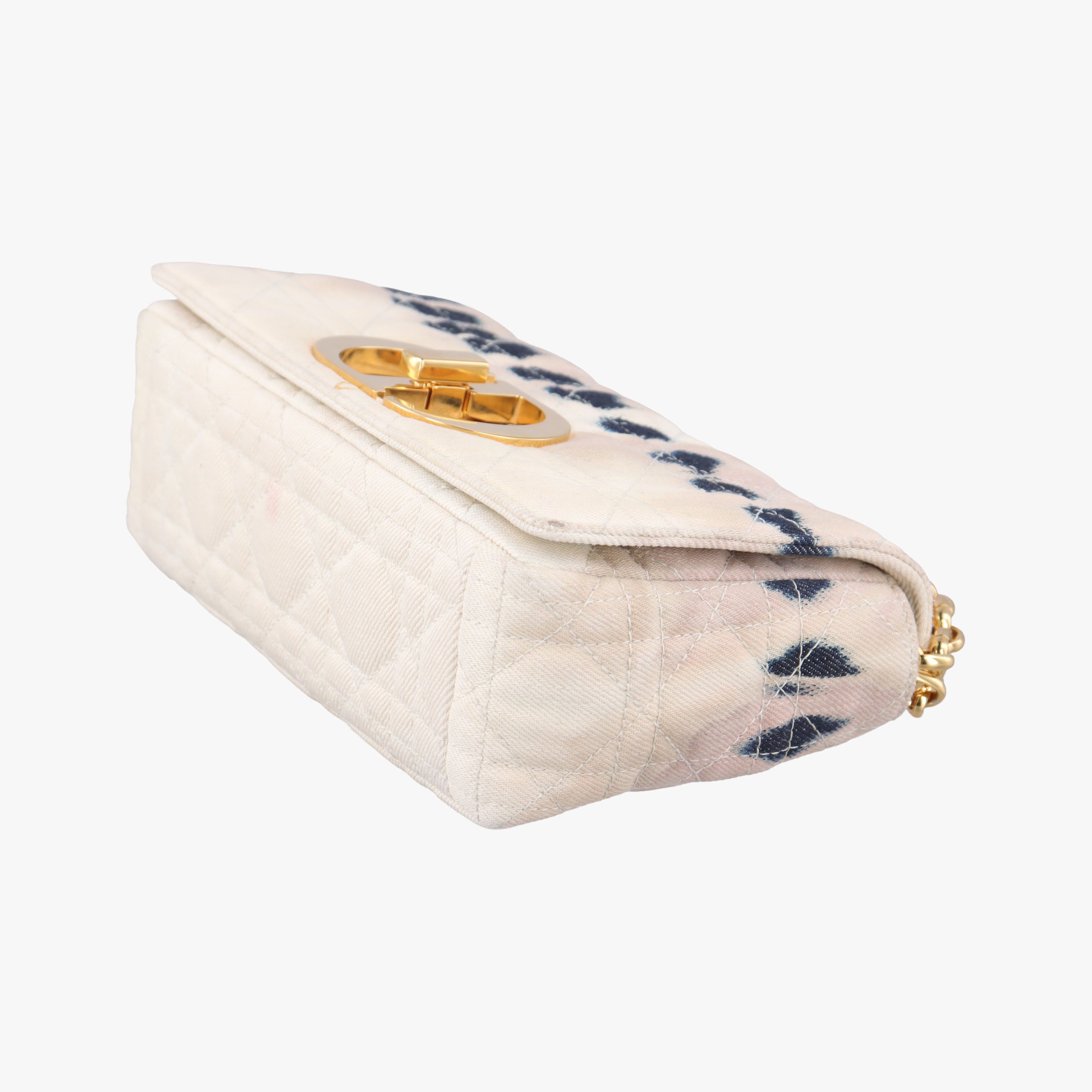 Pre-owned Christian Dior Dior Caro Small Multicolour Canvas  shoulderbag | stylenewstar