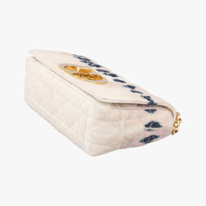 Pre-owned Christian Dior Dior Caro Small Multicolour Canvas  shoulderbag | stylenewstar