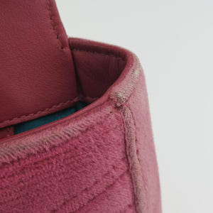 Secondhand Gucci GG Marmont Pink Velour×Sequins 443497 shoulderbag | stylenewstar