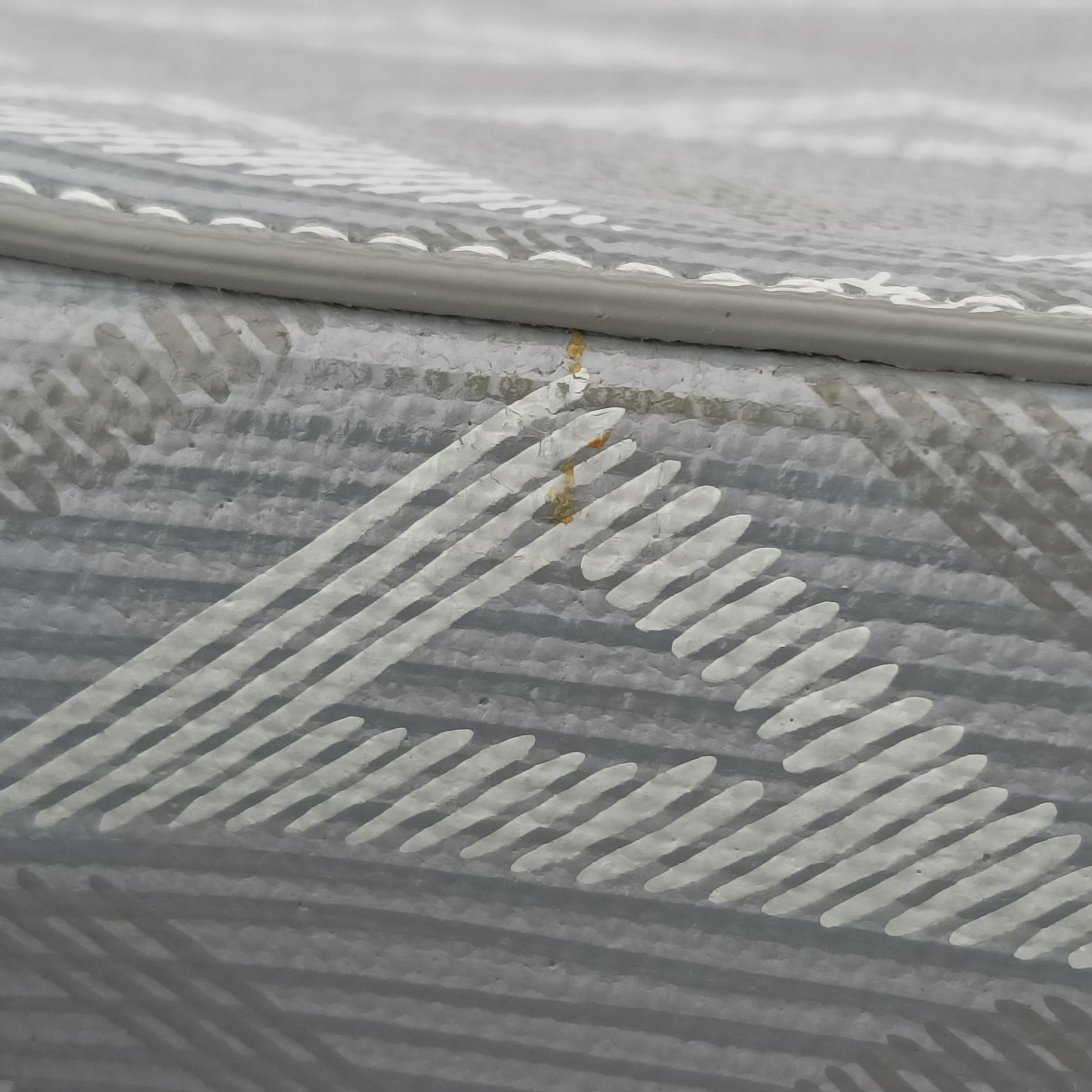 Secondhand Christian Dior messenger pouch Gray×Multicolour Leather  shoulderbag | stylenewstar