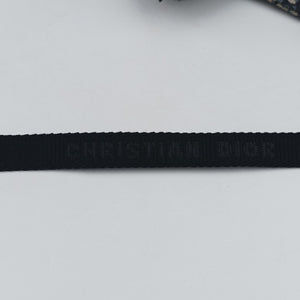 Secondhand Christian Dior saddle Navy x Gray Jacquard  bum bag/waist bag | stylenewstar