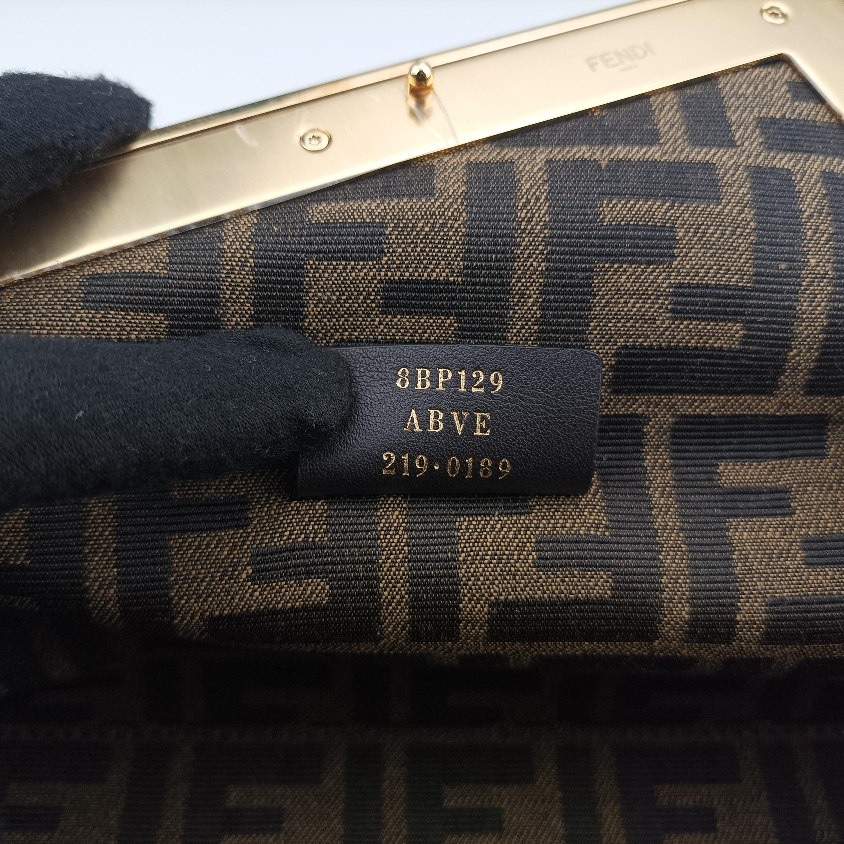 Pre-owned Fendi First small Brown Leather 8BP129 shoulderbag | stylenewstar