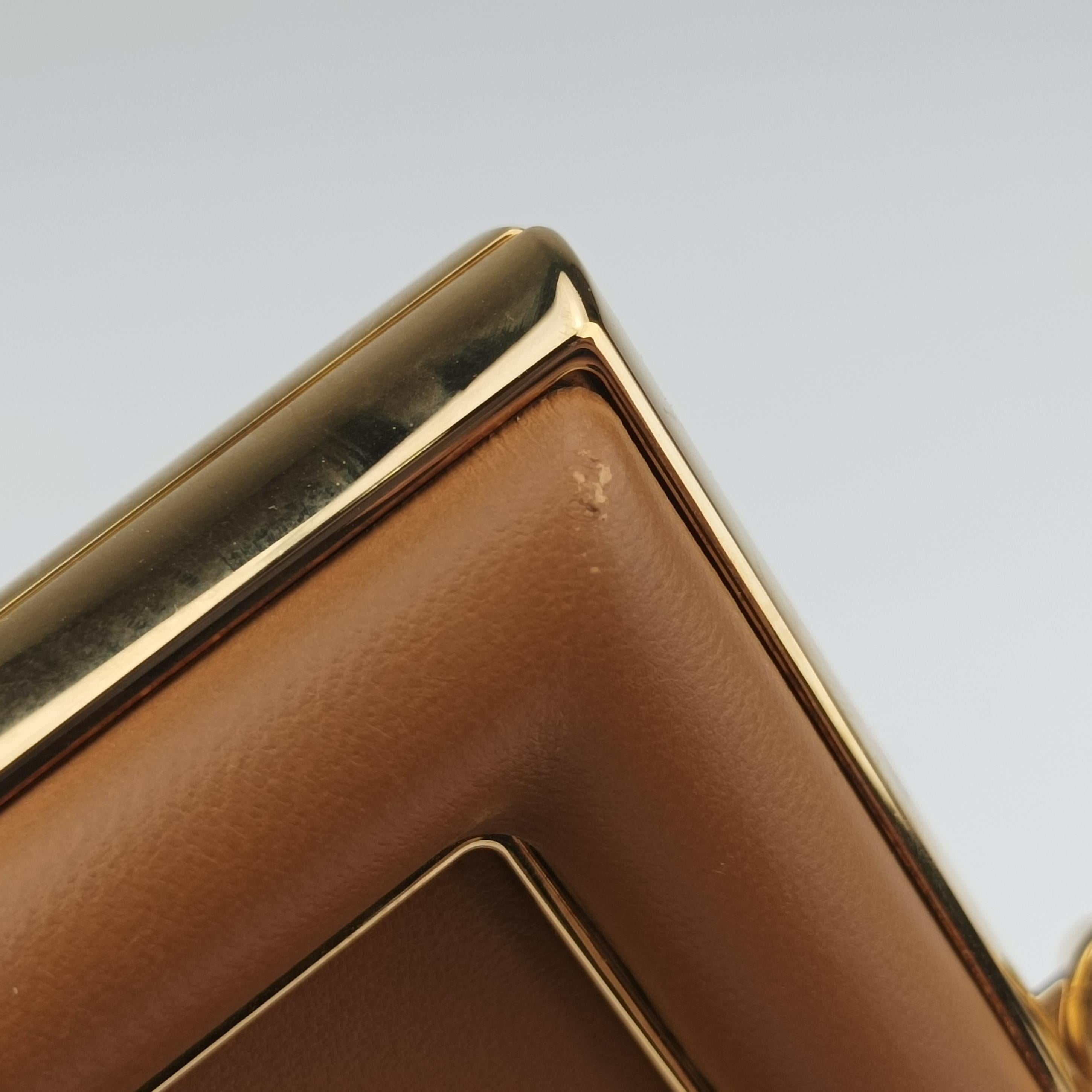 Pre-owned Fendi First small Brown Leather 8BP129 shoulderbag | stylenewstar