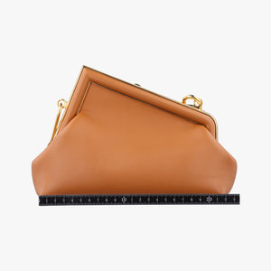 Pre-owned Fendi First small Brown Leather 8BP129 shoulderbag | stylenewstar