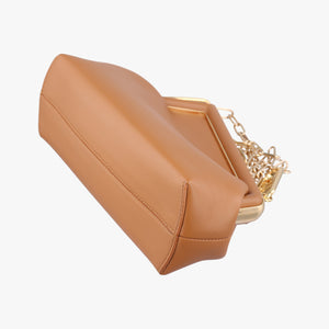 Pre-owned Fendi First small Brown Leather 8BP129 shoulderbag | stylenewstar