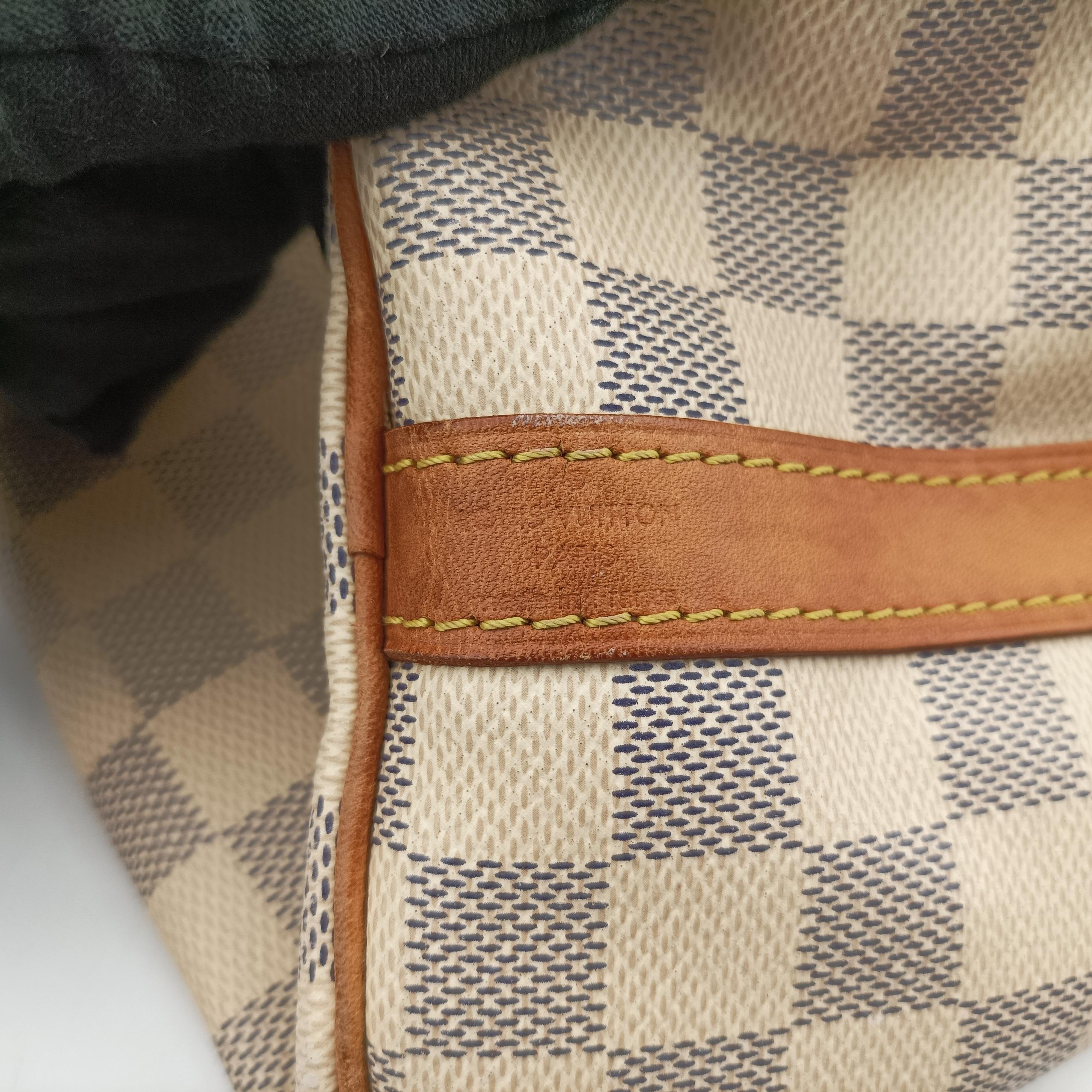 Pre-owned Louis Vuitton SPEEDY 25 AZUR Damier Canvas N41534 bostonbag | stylenewstar