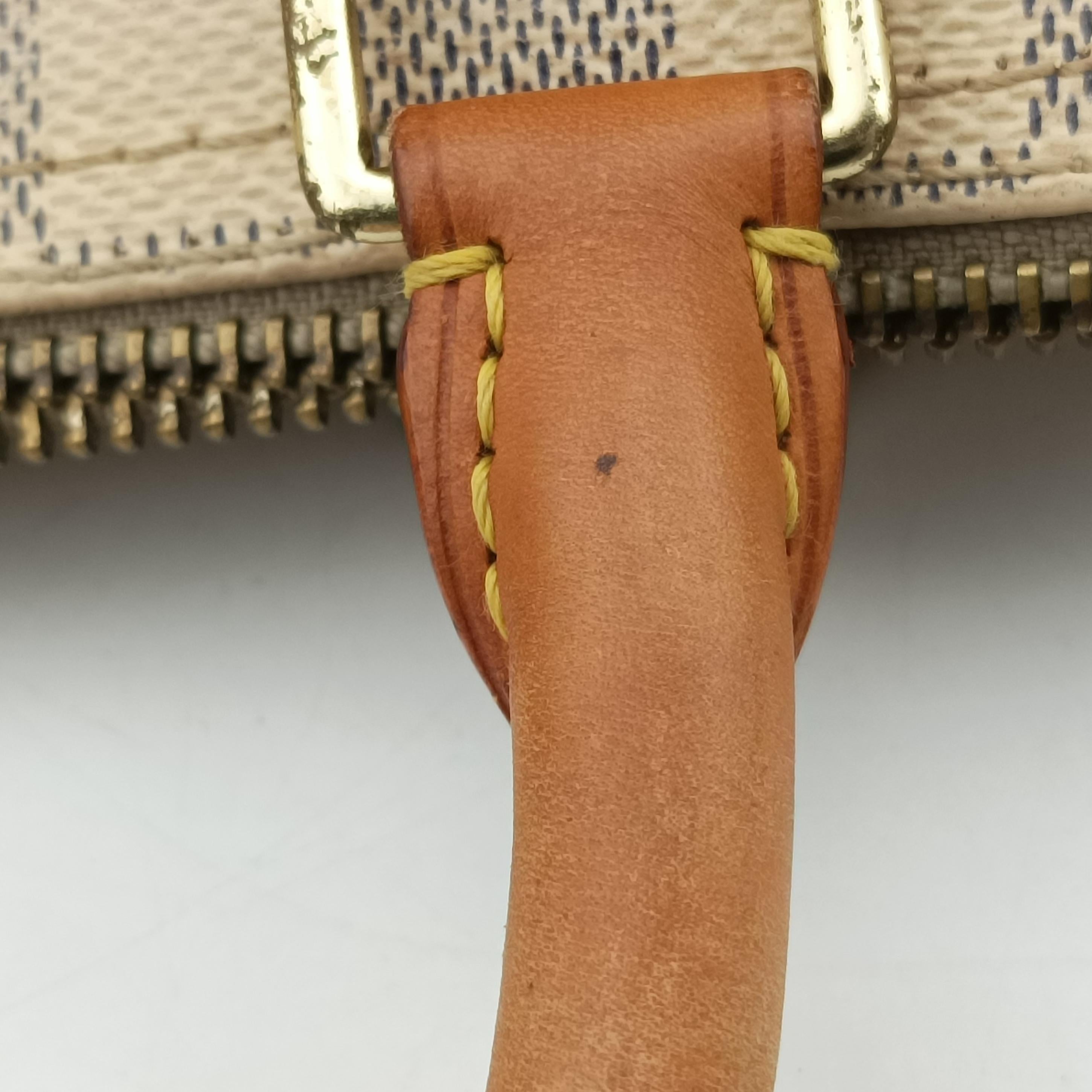 Pre-owned Louis Vuitton SPEEDY 25 AZUR Damier Canvas N41534 bostonbag | stylenewstar