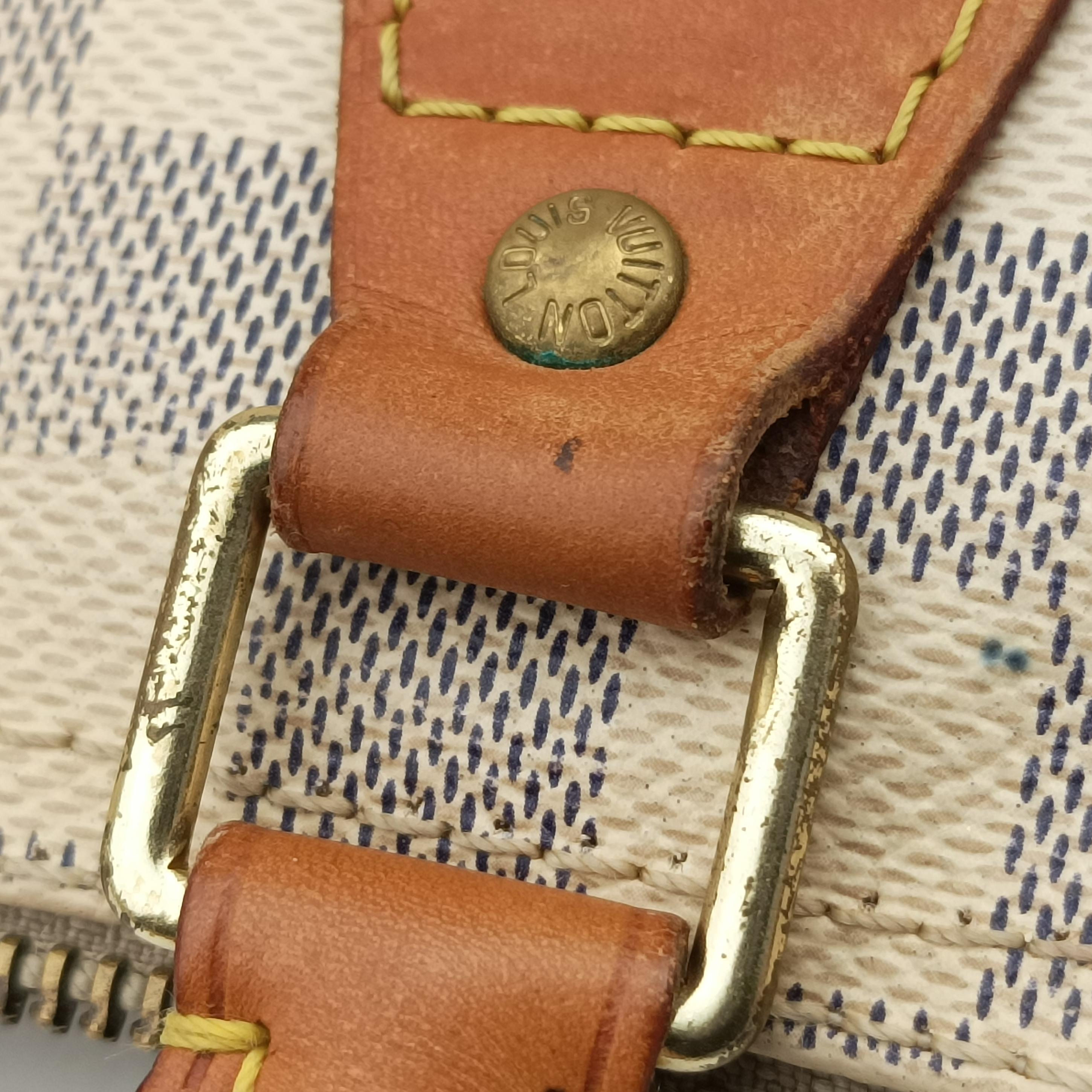 Pre-owned Louis Vuitton SPEEDY 25 AZUR Damier Canvas N41534 bostonbag | stylenewstar