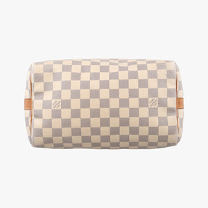 Pre-owned Louis Vuitton SPEEDY 25 AZUR Damier Canvas N41534 bostonbag | stylenewstar