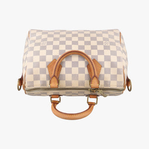 Pre-owned Louis Vuitton SPEEDY 25 AZUR Damier Canvas N41534 bostonbag | stylenewstar