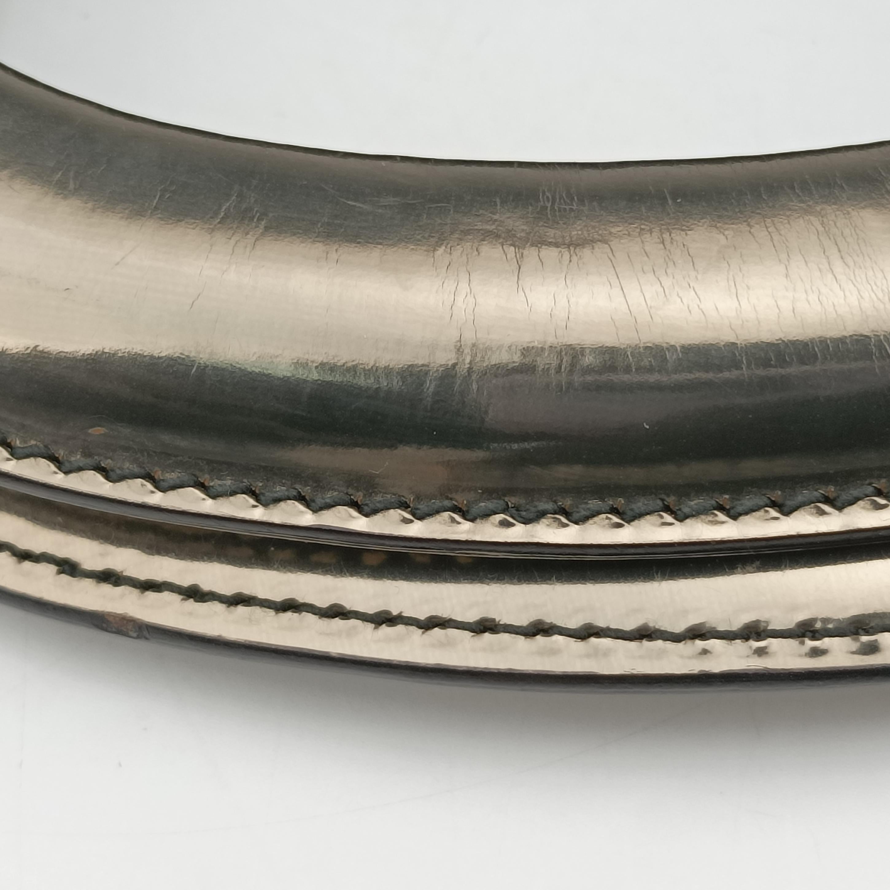 Pre-owned Dolce & Gabbana Tote Black × Gold Suede × Leather  shoulderbag | stylenewstar