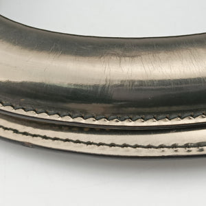 Pre-owned Dolce & Gabbana Tote Black × Gold Suede × Leather  shoulderbag | stylenewstar