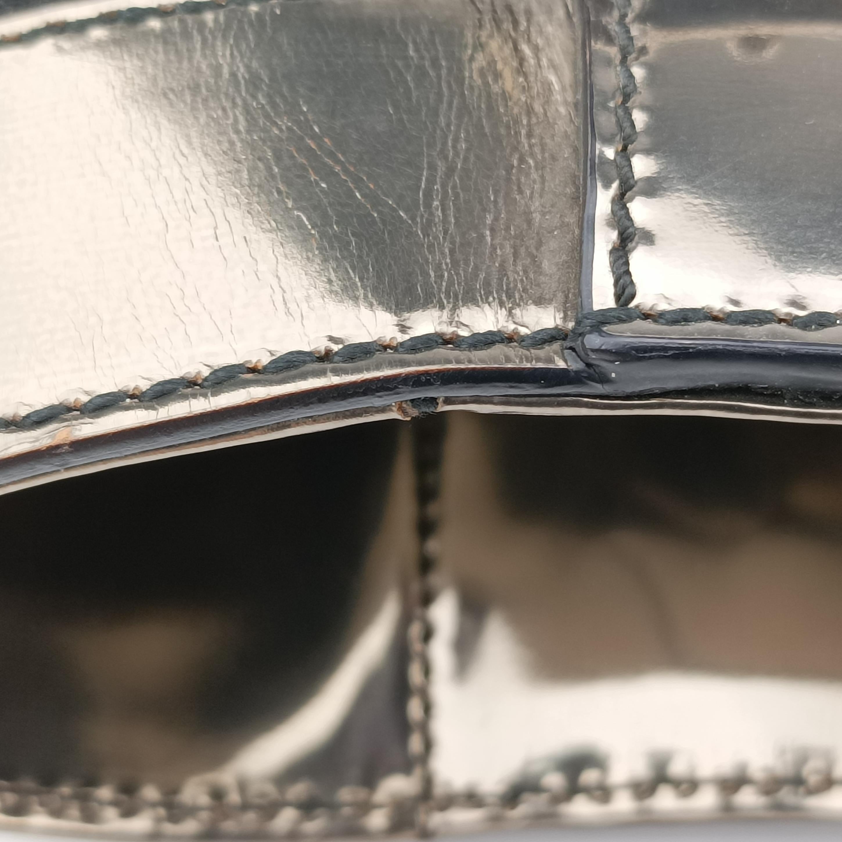 Pre-owned Dolce & Gabbana Tote Black × Gold Suede × Leather  shoulderbag | stylenewstar