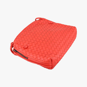 Vintage Bottega Veneta NODINI Intrecciato Orange lambskin  shoulderbag | stylenewstar