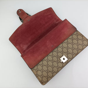 Secondhand Gucci Dionysus beige×red×multicolor PVC coated canvas 400249 shoulderbag | stylenewstar