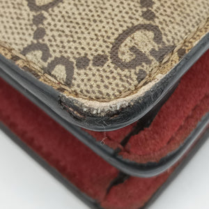 Secondhand Gucci Dionysus beige×red×multicolor PVC coated canvas 400249 shoulderbag | stylenewstar