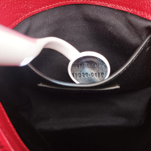 Vintage Yves Saint Laurent COLLEGE Red Caviar Leather 428056 shoulderbag | stylenewstar