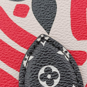 Pre-owned Louis Vuitton Crafty OnTheGo GM Crème Rouge Monogram Giant M45358 shoulderbag | stylenewstar