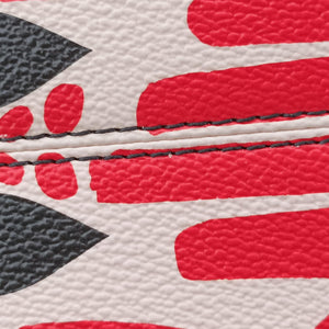 Pre-owned Louis Vuitton Crafty OnTheGo GM Crème Rouge Monogram Giant M45358 shoulderbag | stylenewstar