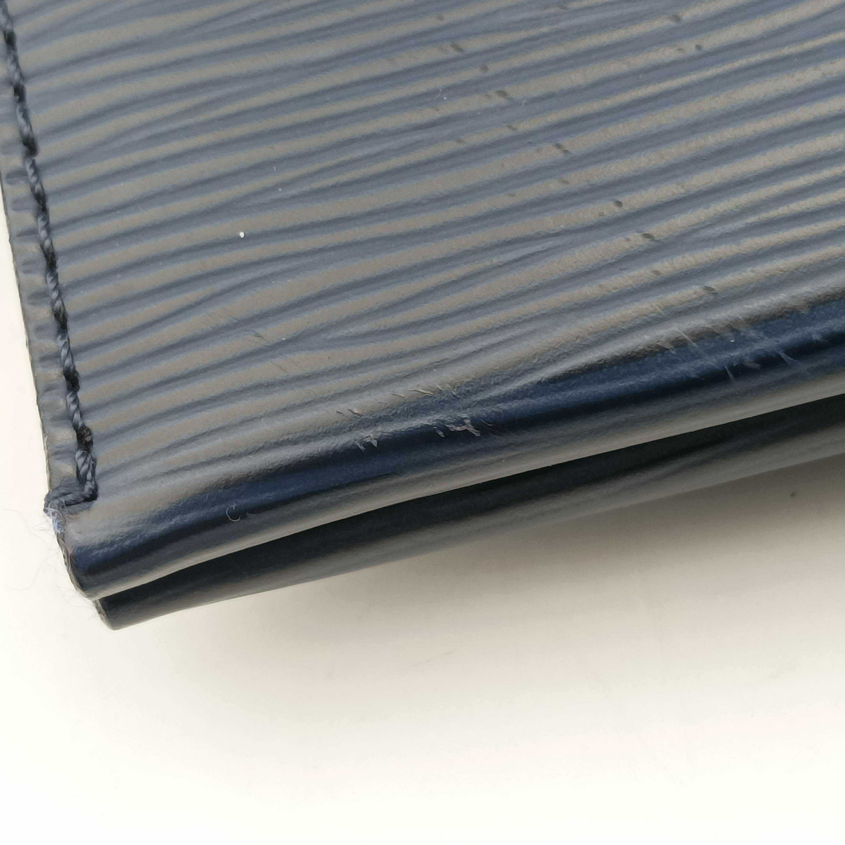 Pre-owned Louis Vuitton Marly MM Navy epi M94616 shoulderbag | stylenewstar