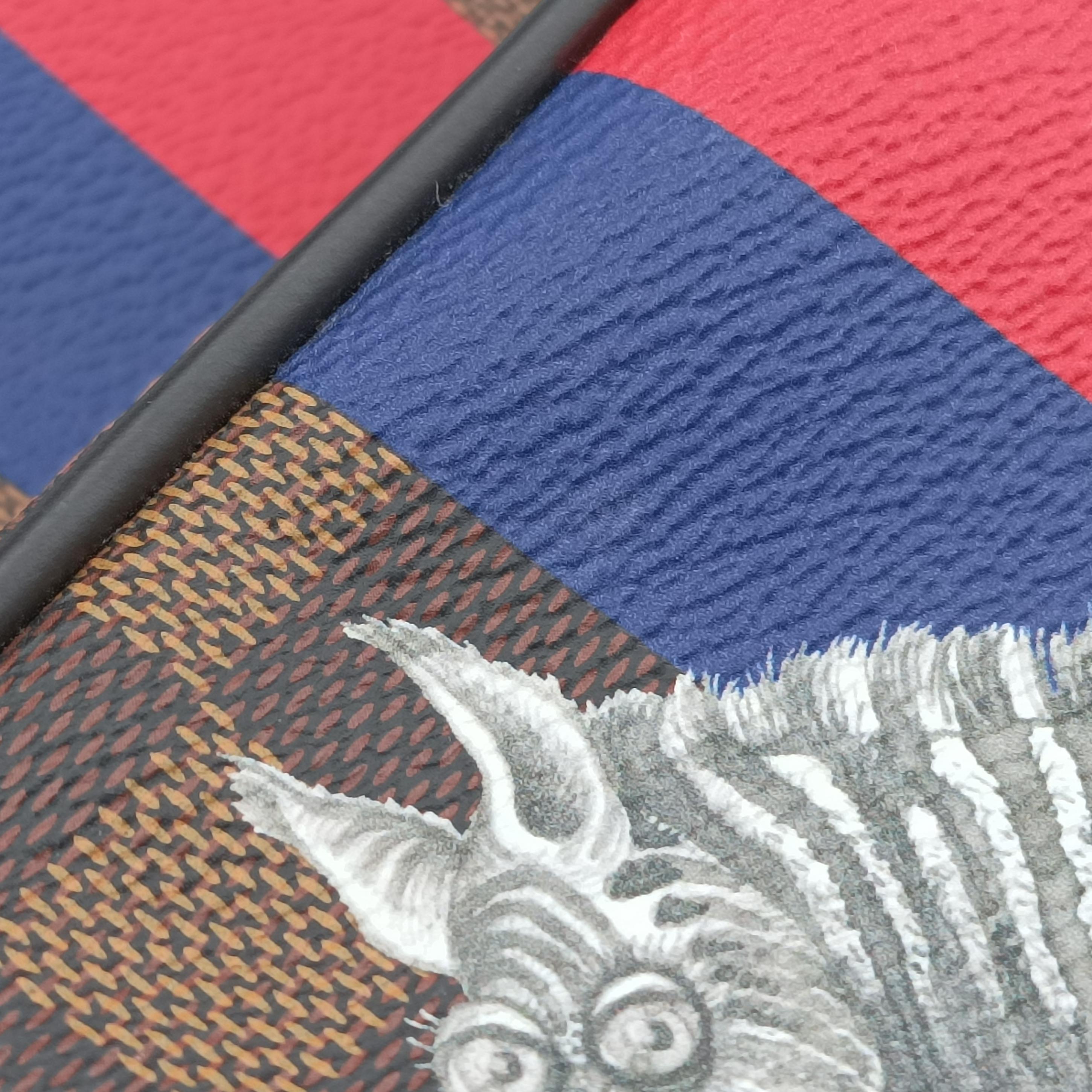 Pre-owned Louis Vuitton AMAZONE Chapman Ebenex Multicolor Damier Savannah N42703 shoulderbag | stylenewstar