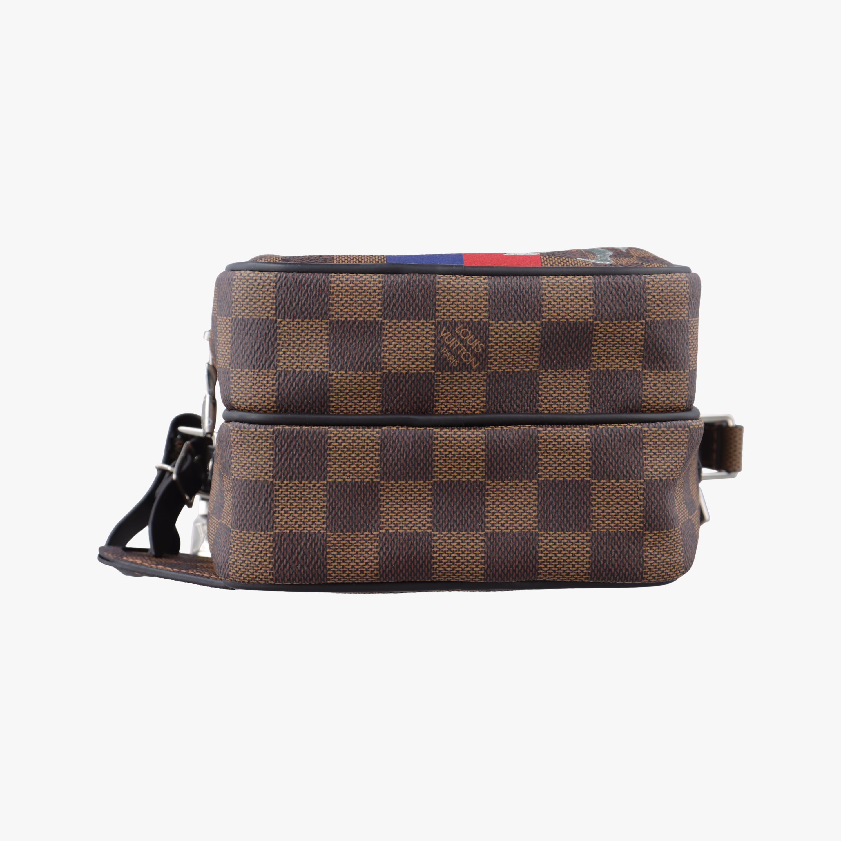 Pre-owned Louis Vuitton AMAZONE Chapman Ebenex Multicolor Damier Savannah N42703 shoulderbag | stylenewstar