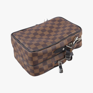 Pre-owned Louis Vuitton AMAZONE Chapman Ebenex Multicolor Damier Savannah N42703 shoulderbag | stylenewstar