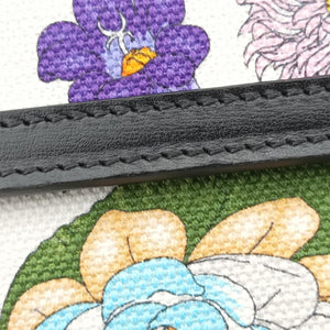 Pre-owned Gucci Hacker Project Flora Multicolour Canvas × Leather 681696 shoulderbag | stylenewstar