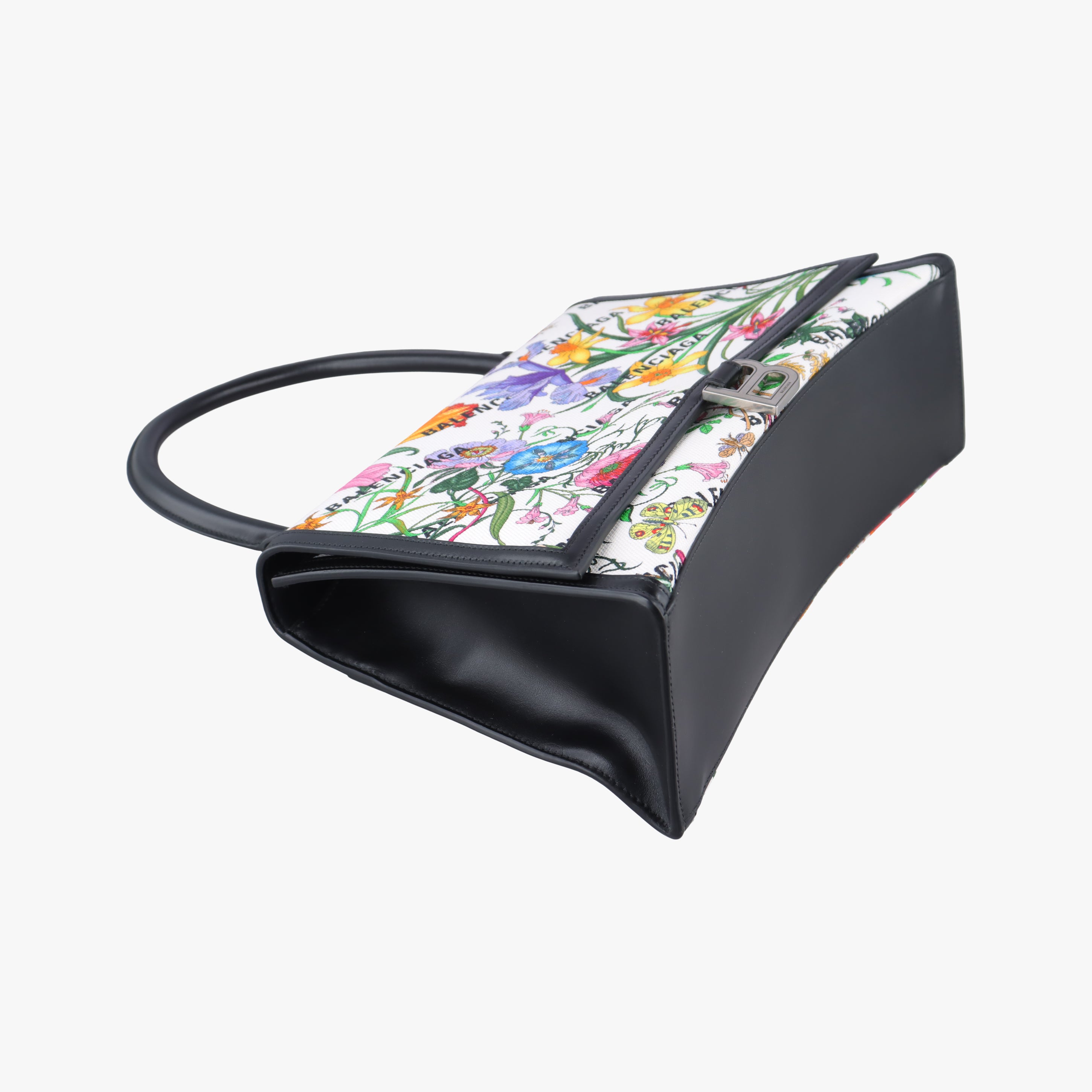 Pre-owned Gucci Hacker Project Flora Multicolour Canvas × Leather 681696 shoulderbag | stylenewstar