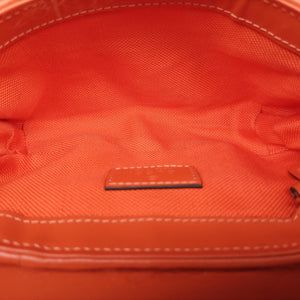 Pre-owned Gucci GG Marmont Orange Fur 476433 shoulderbag | stylenewstar