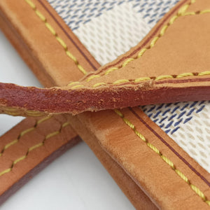 Pre-owned Louis Vuitton NEVERFULL MM Azur Damier　Canvas N51107 handbag | stylenewstar