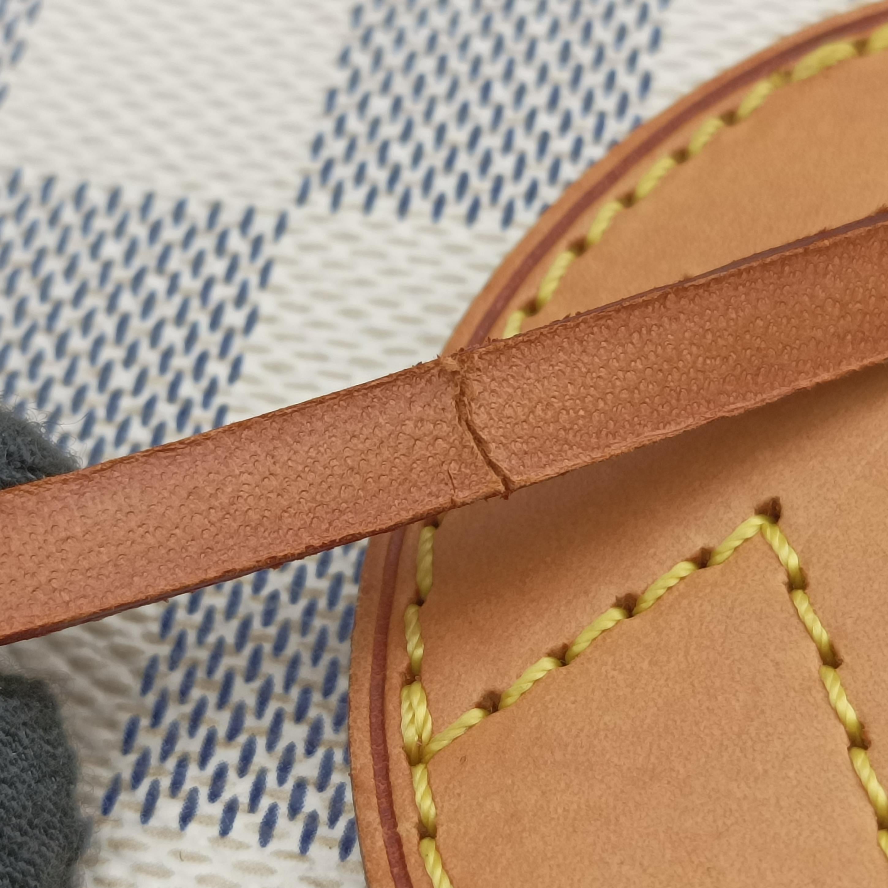 Pre-owned Louis Vuitton NEVERFULL MM Azur Damier　Canvas N51107 handbag | stylenewstar