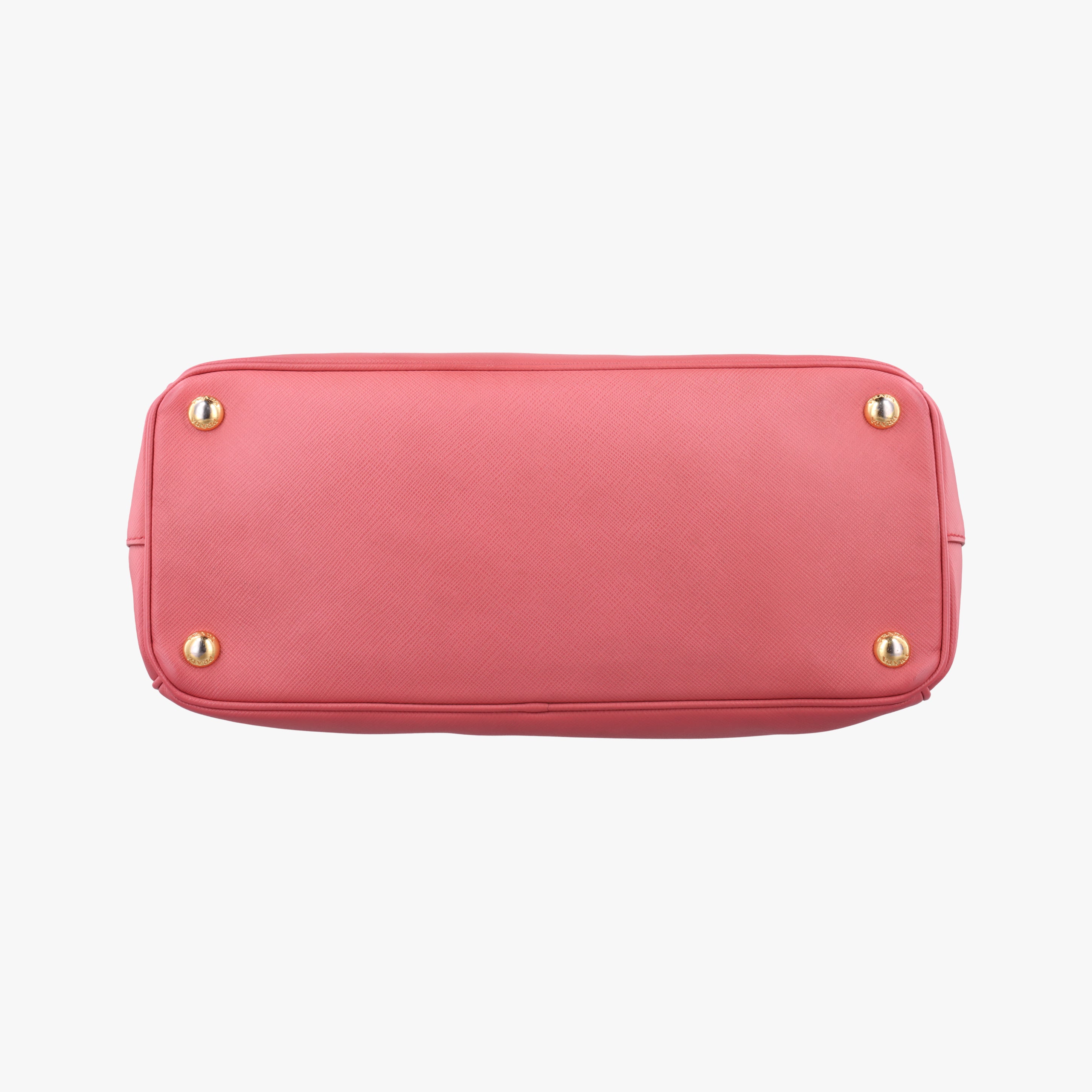 Pre-owned Prada Galleria Pink SAFFIANO Leather BN1801 handbag | stylenewstar