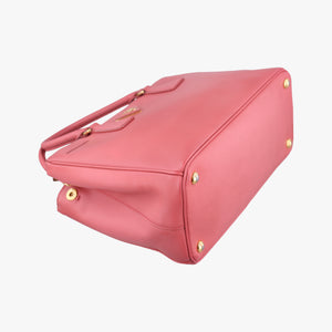 Pre-owned Prada Galleria Pink SAFFIANO Leather BN1801 handbag | stylenewstar