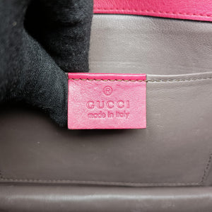 Vintage Gucci Interlocking G Red Patent Leather 387609 shoulderbag | stylenewstar