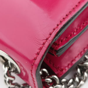 Vintage Gucci Interlocking G Red Patent Leather 387609 shoulderbag | stylenewstar