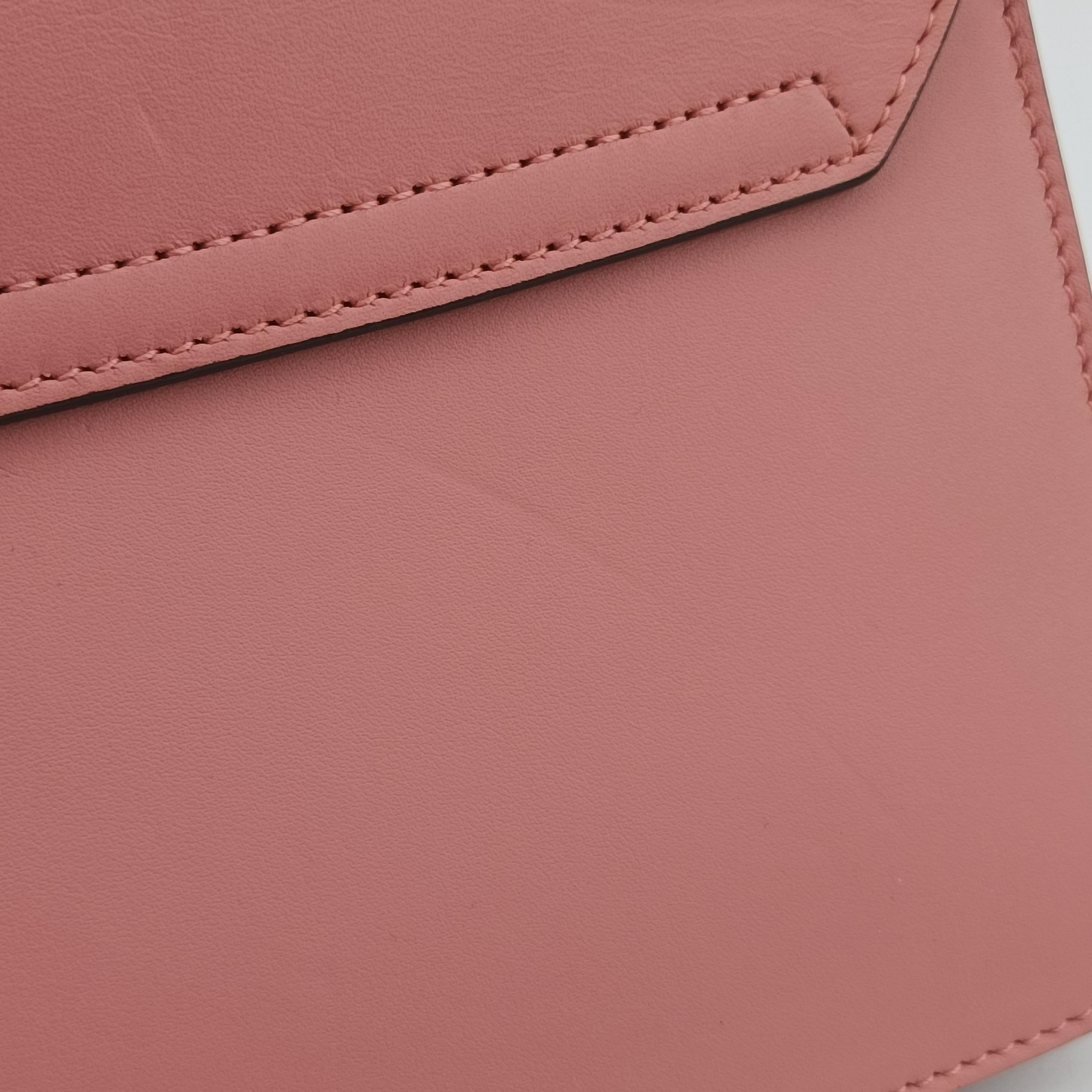 Pre-owned Gucci Pearly Peony Pink Leather 432682 shoulderbag | stylenewstar