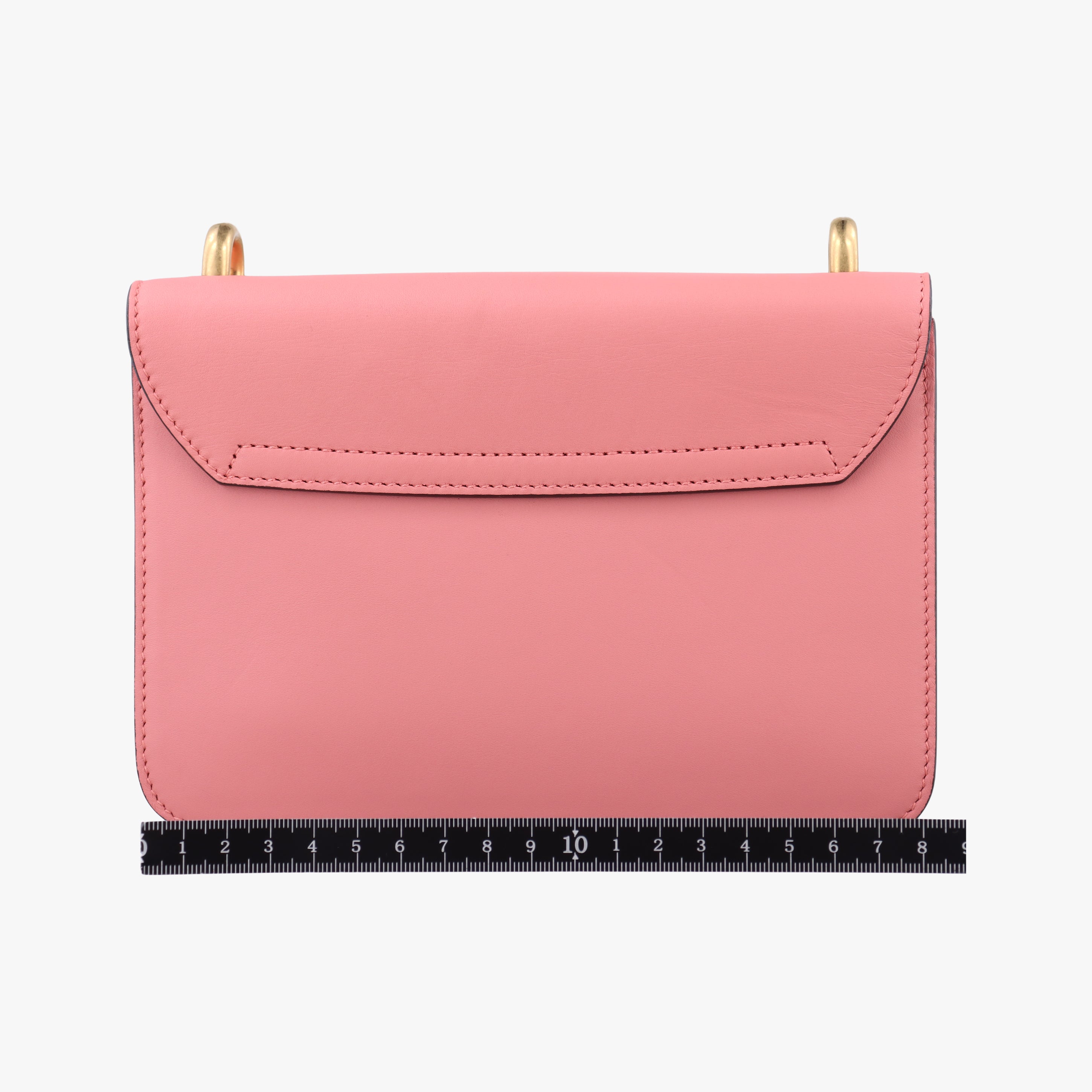 Pre-owned Gucci Pearly Peony Pink Leather 432682 shoulderbag | stylenewstar