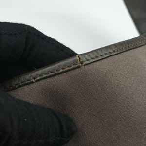 Pre-owned Gucci Jackie Brown Canvas × Leather 001 33 shoulderbag | stylenewstar