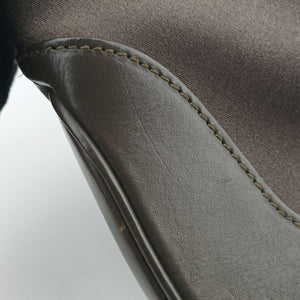 Pre-owned Gucci Jackie Brown Canvas × Leather 001 33 shoulderbag | stylenewstar