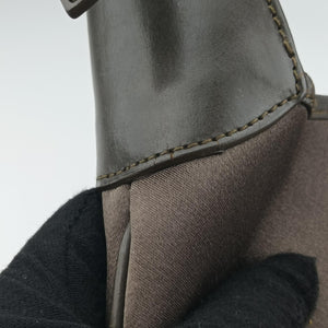 Pre-owned Gucci Jackie Brown Canvas × Leather 001 33 shoulderbag | stylenewstar