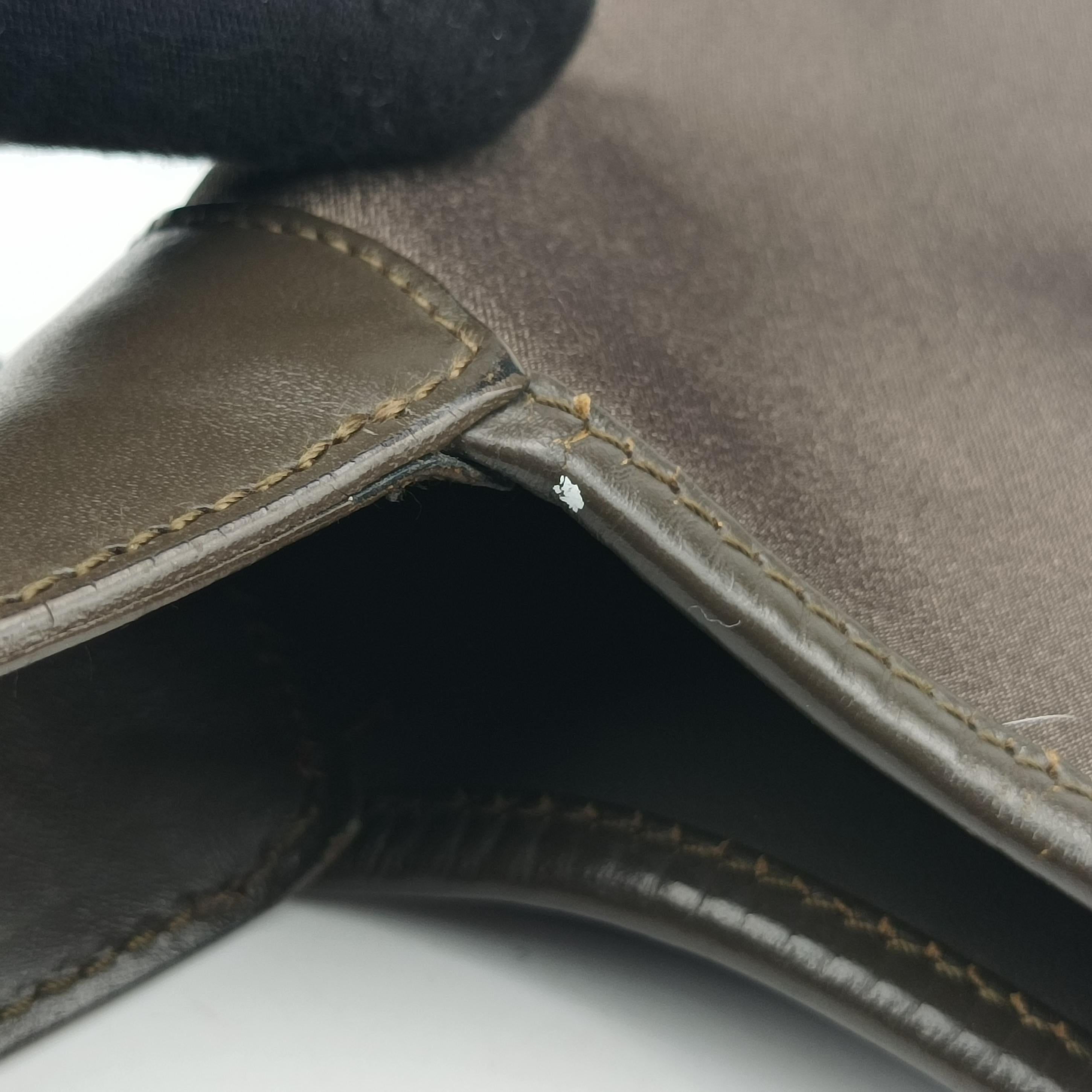 Pre-owned Gucci Jackie Brown Canvas × Leather 001 33 shoulderbag | stylenewstar